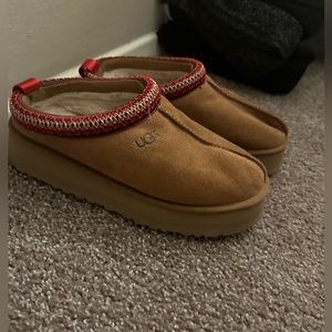 UGG chestnut tazman slippers! Size 9. Very popular style
